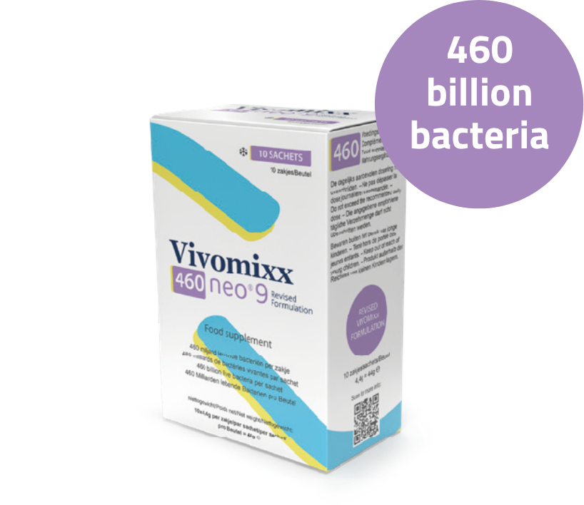 460 billion bacteria